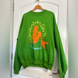 Bad Bunny Un Verano Sin Ti Mermaid Official Concert Merch Crewneck size XXL